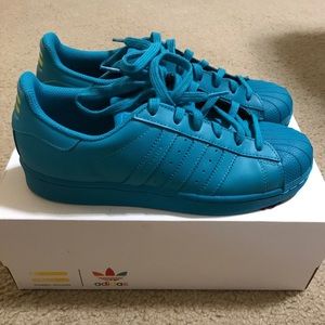 Blue Adidas